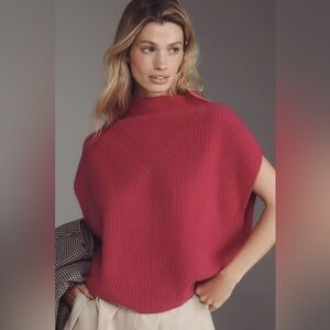 💫Anthropologie💫 Enza Cashmere Poncho Vest